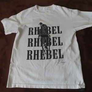 Rhude Rhuigi Rhebel Pacsun White T Shirt Size Small